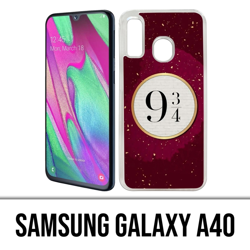 Samsung Galaxy A40 Case - Harry Potter Track 9 3 4