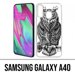 Funda Samsung Galaxy A40 - Búho azteca