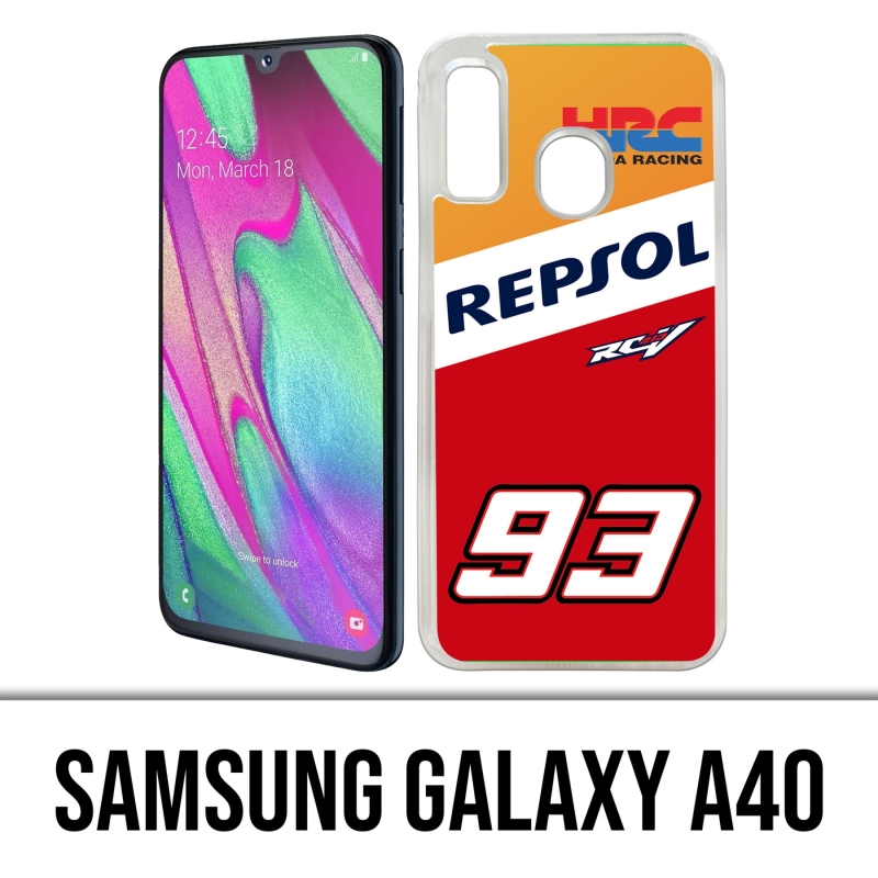 Samsung Galaxy A40 Case - Honda-Repsol-Marquez