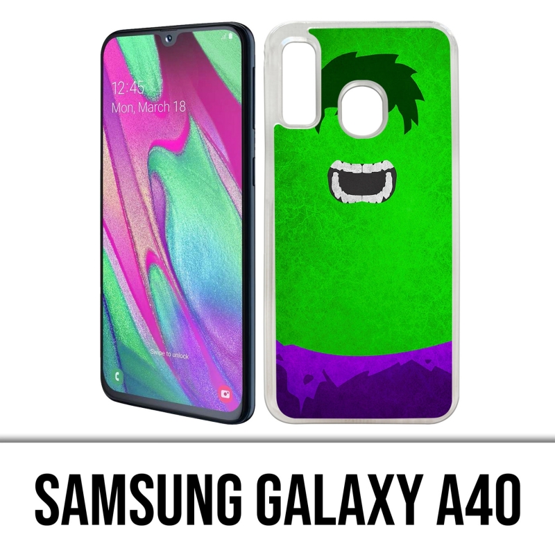 Samsung Galaxy A40 Case - Hulk Art Design