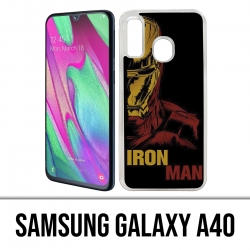 Coque Samsung Galaxy A40 - Iron Man Comics