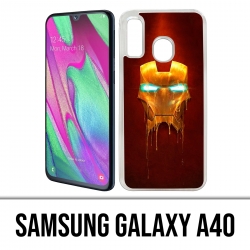 Coque Samsung Galaxy A40 - Iron Man Gold