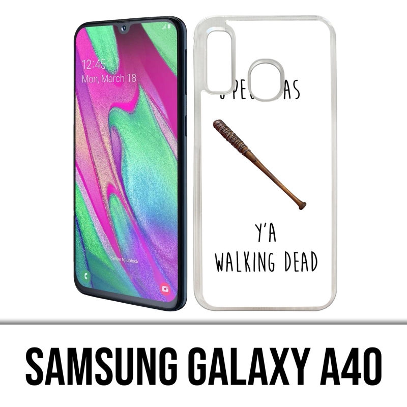 Custodia per Samsung Galaxy A40 - Jpeux Pas Walking Dead