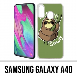 Funda Samsung Galaxy A40 - Hágalo lentamente