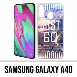 Coque Samsung Galaxy A40 - Just Go