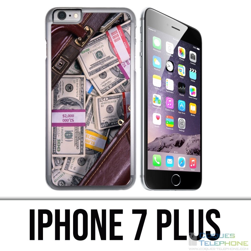 Coque iPhone 7 Plus - Sac Dollars