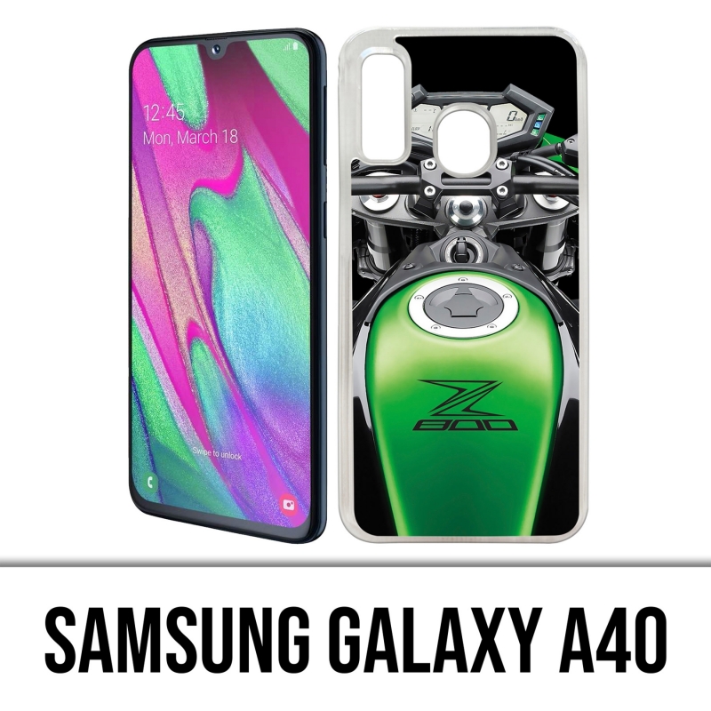 Custodia per Samsung Galaxy A40 - Kawasaki Z800 Moto