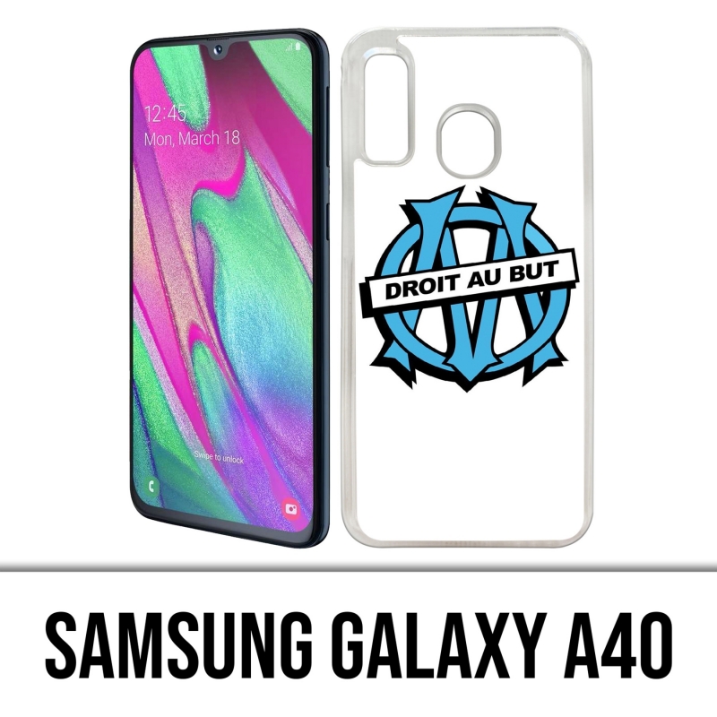 Funda Para Samsung A40 - Logo Marseille Droit Au But