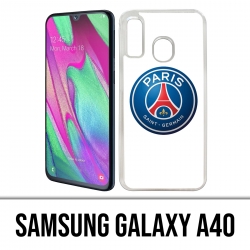 Samsung Galaxy A40 Case - Psg Logo White Background