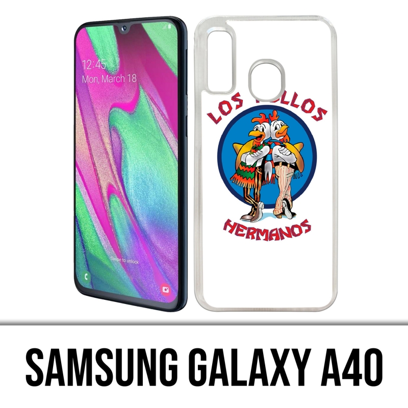 Coque Samsung Galaxy A40 - Los Pollos Hermanos Breaking Bad