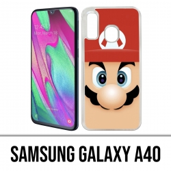 Coque Samsung Galaxy A40 - Mario Face