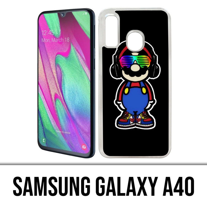 Coque Samsung Galaxy A40 - Mario Swag