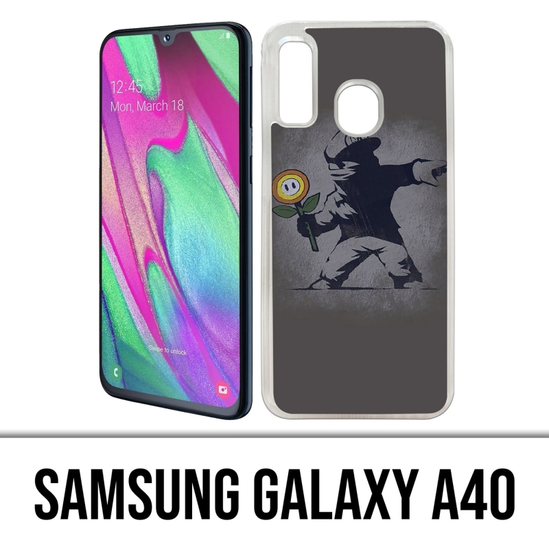 Coque Samsung Galaxy A40 - Mario Tag