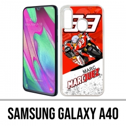 Coque Samsung Galaxy A40 - Marquez Cartoon