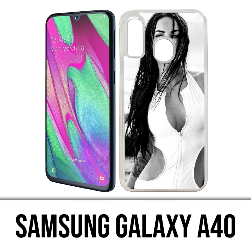Coque Samsung Galaxy A40 - Megan Fox