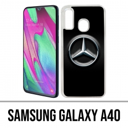 Custodia per Samsung Galaxy A40 - Logo Mercedes