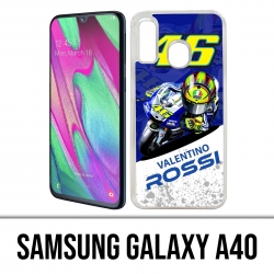 Coque Samsung Galaxy A40 - Motogp Rossi Cartoon