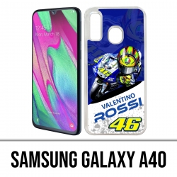 Coque Samsung Galaxy A40 - Motogp Rossi Cartoon Galaxy