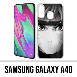 Coque Samsung Galaxy A40 - Naruto Noir Et Blanc