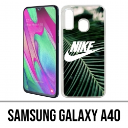 Funda Samsung Galaxy A40 - Palmera con logo de Nike