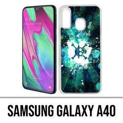 Samsung Galaxy A40 Case - Einteiliges Neongrün