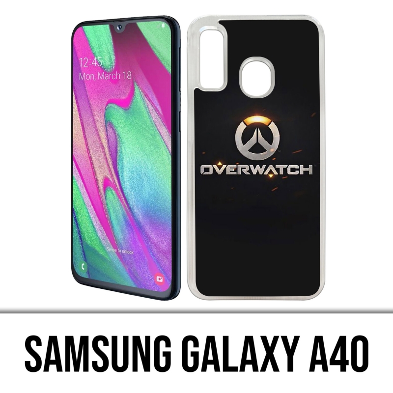 Coque Samsung Galaxy A40 - Overwatch Logo