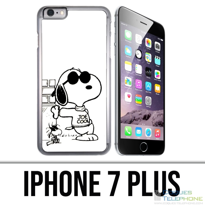 IPhone 7 Plus Case - Snoopy Black White