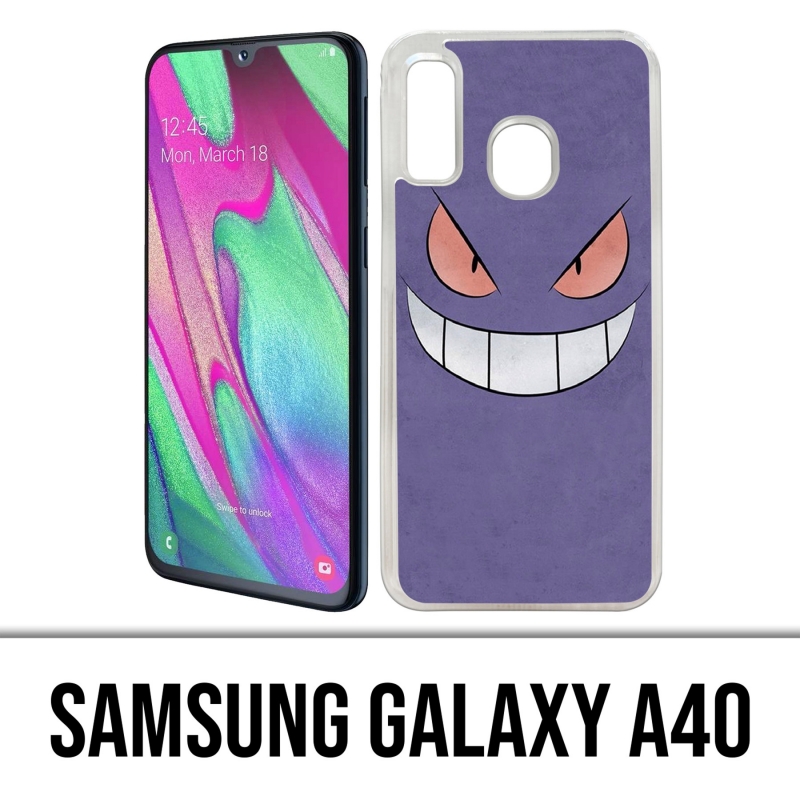 Coque Samsung Galaxy A40 - Pokémon Ectoplasma