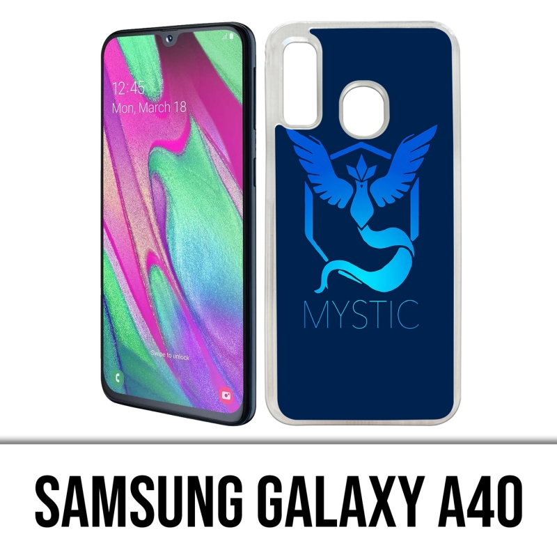 Samsung Galaxy A40 Case - Pokémon Go Mystic Blue