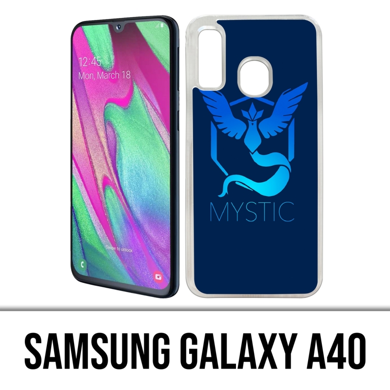 Coque Samsung Galaxy A40 - Pokémon Go Team Bleue