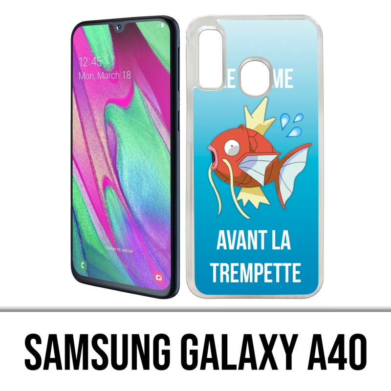 Samsung Galaxy A40 Case - Pokémon Die Ruhe vor dem Magikarp Dip