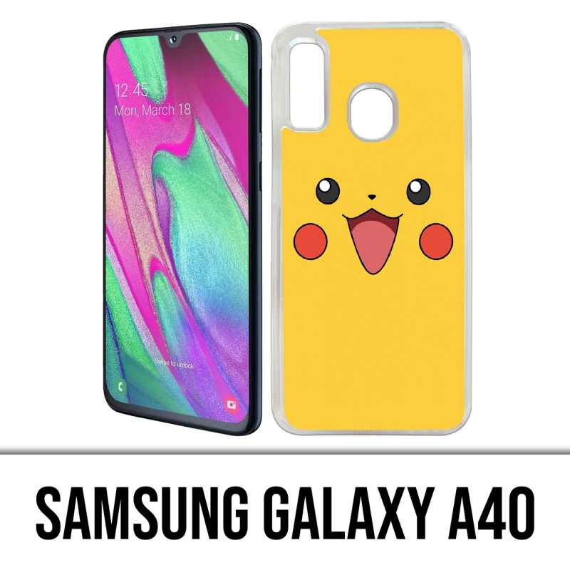 Custodia per Samsung Galaxy A40 - Pokémon Pikachu