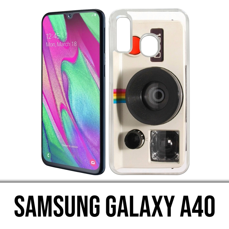 Coque Samsung Galaxy A40 - Polaroid Vintage 2