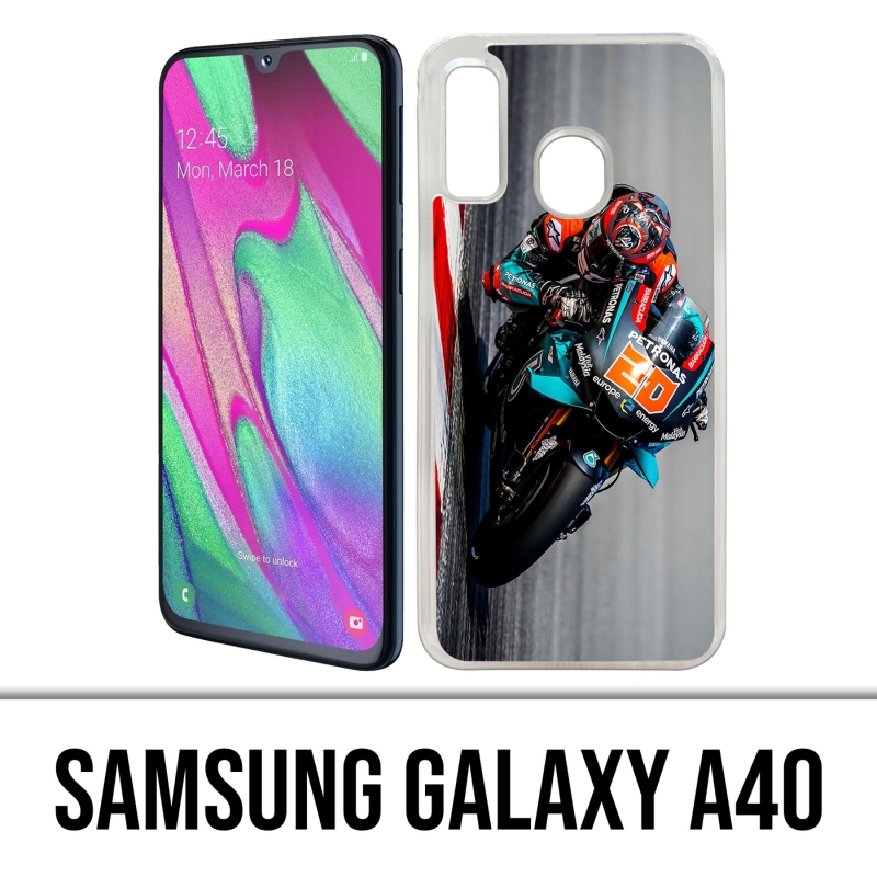 Coque Samsung Galaxy A40 - Quartararo-Motogp-Pilote