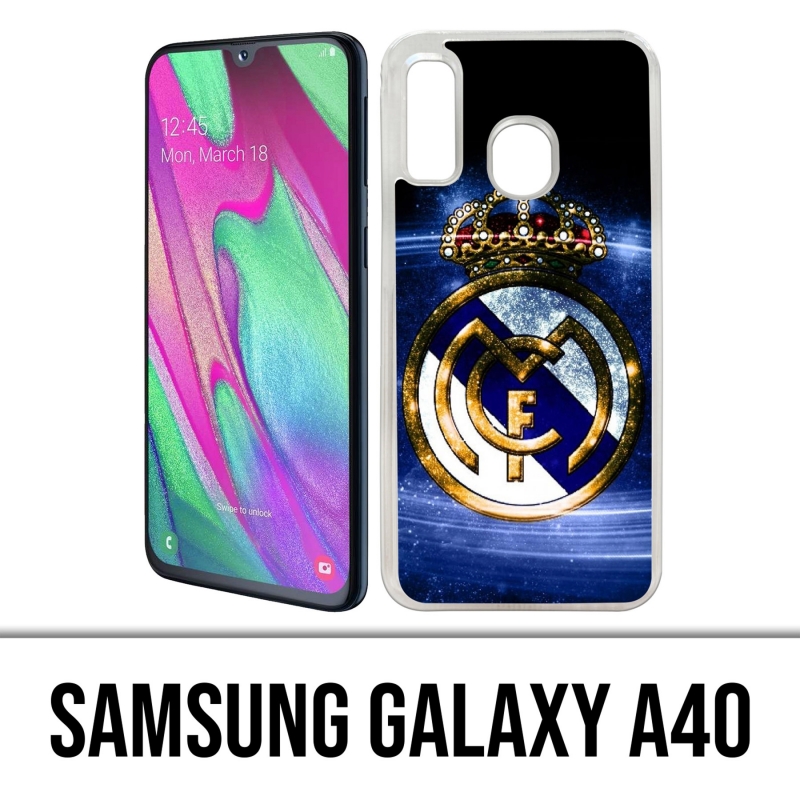 Coque Samsung Galaxy A40 - Real Madrid Nuit