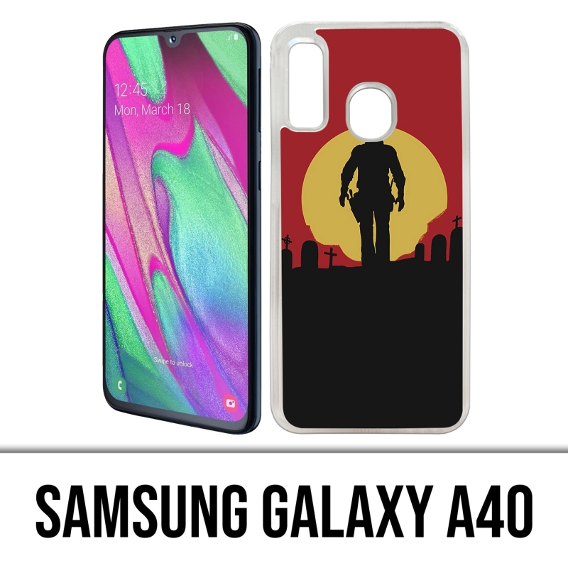 Funda Samsung Galaxy A40 - Red Dead Redemption Sun