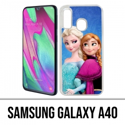 Coque Samsung Galaxy A40 - Reine Des Neiges Elsa Et Anna