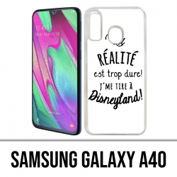Samsung Galaxy A40 Case - Disneyland Realität