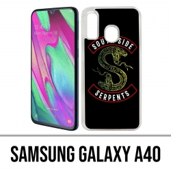 Coque Samsung Galaxy A40 - Riderdale South Side Serpent Logo