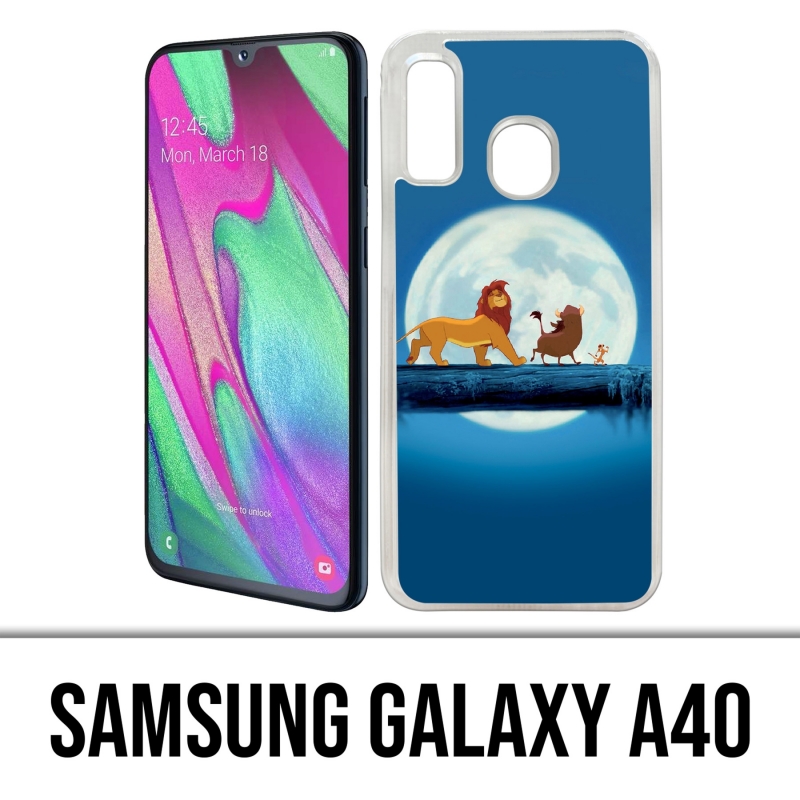 Samsung Galaxy A40 Case - Lion King Moon