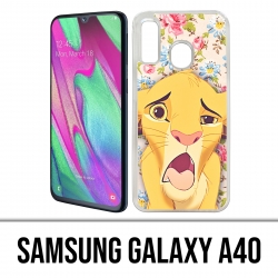 Coque Samsung Galaxy A40 - Roi Lion Simba Grimace