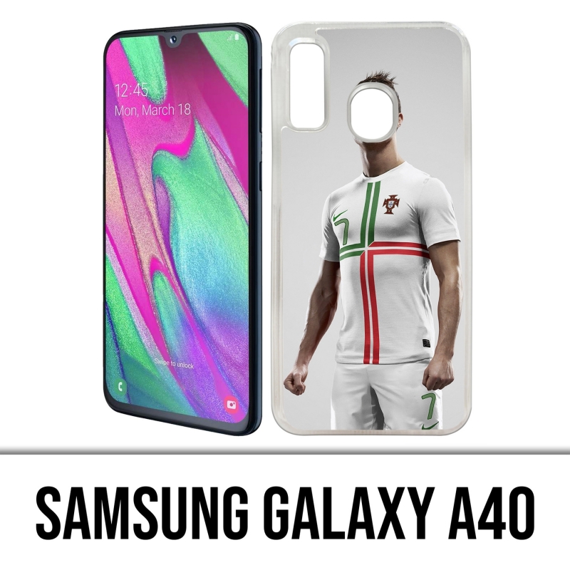 Coque Samsung Galaxy A40 - Ronaldo Fier