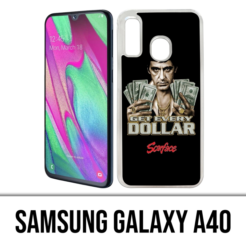 Custodia per Samsung Galaxy A40 - Scarface Ottieni dollari