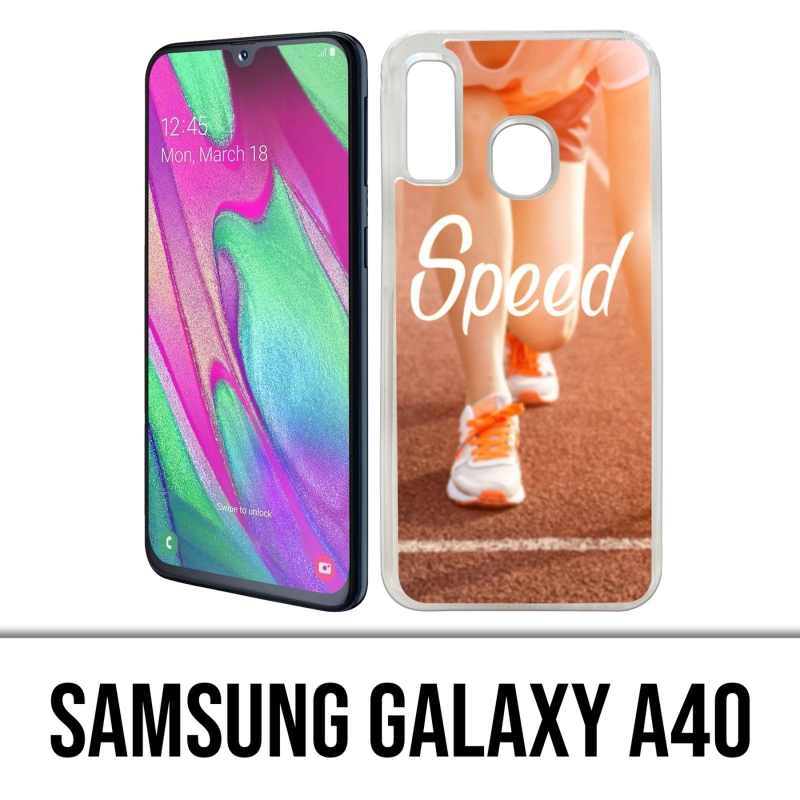 Coque Samsung Galaxy A40 - Speed Running