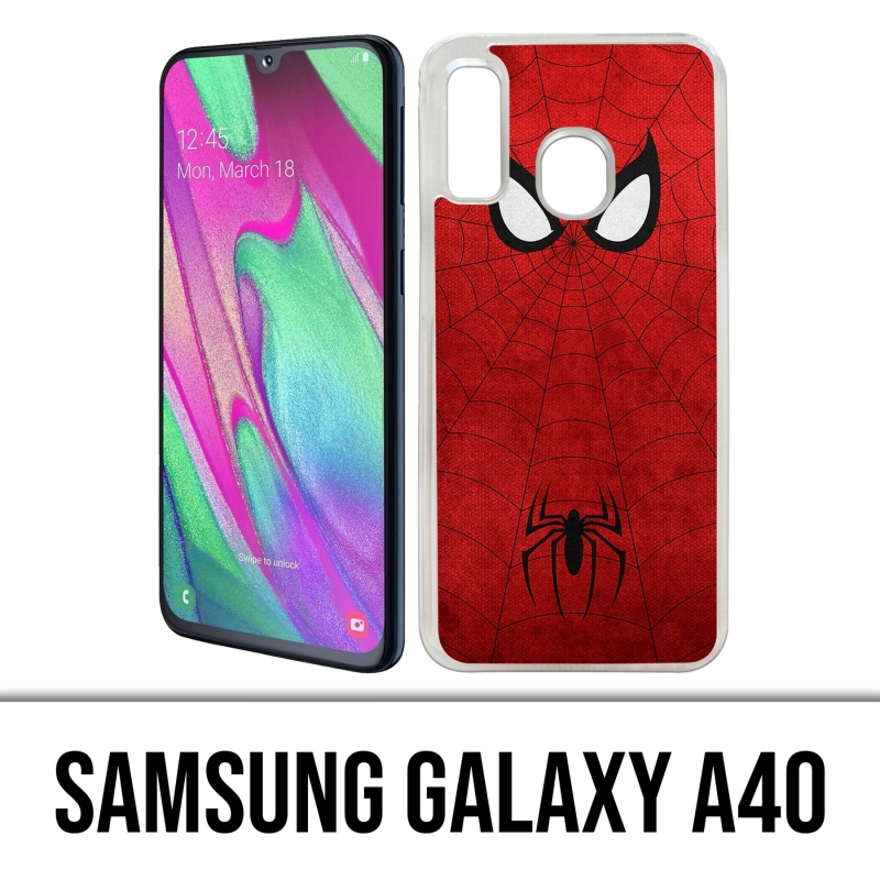 Funda Samsung Galaxy A40 - Diseño artístico de Spiderman