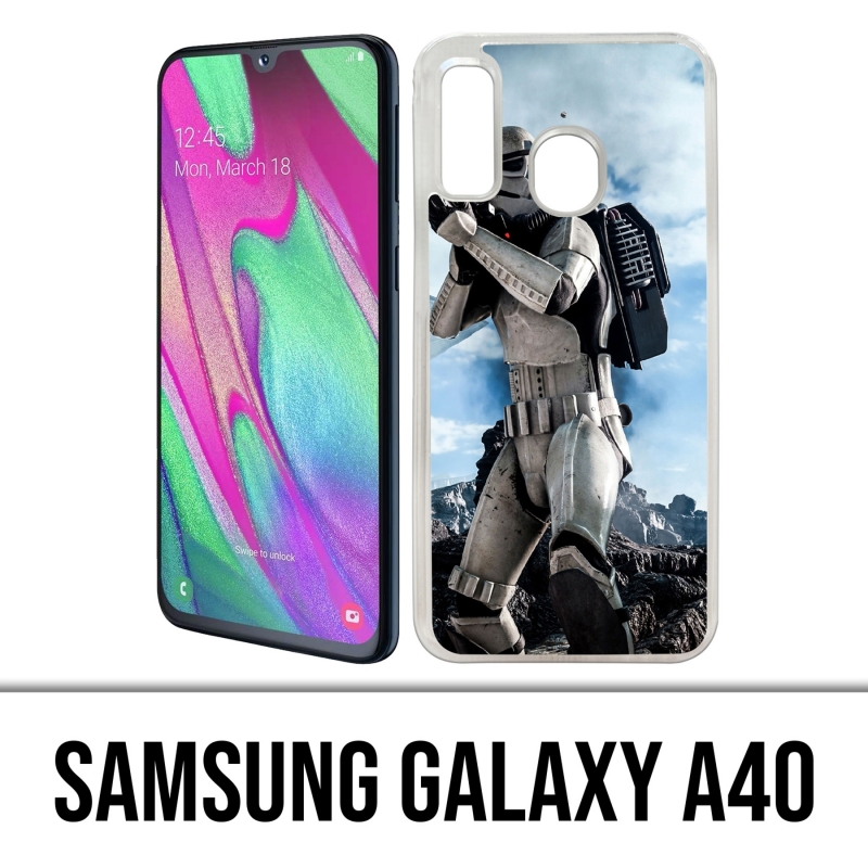 Custodia per Samsung Galaxy A40 - Star Wars Battlefront