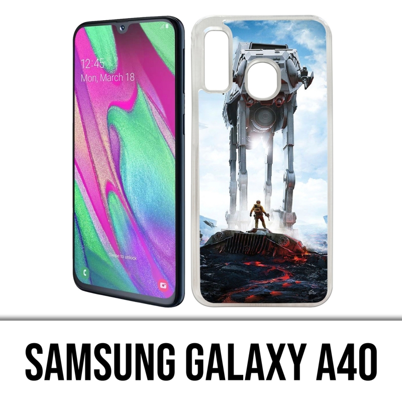 Coque Samsung Galaxy A40 - Star Wars Battlfront Marcheur