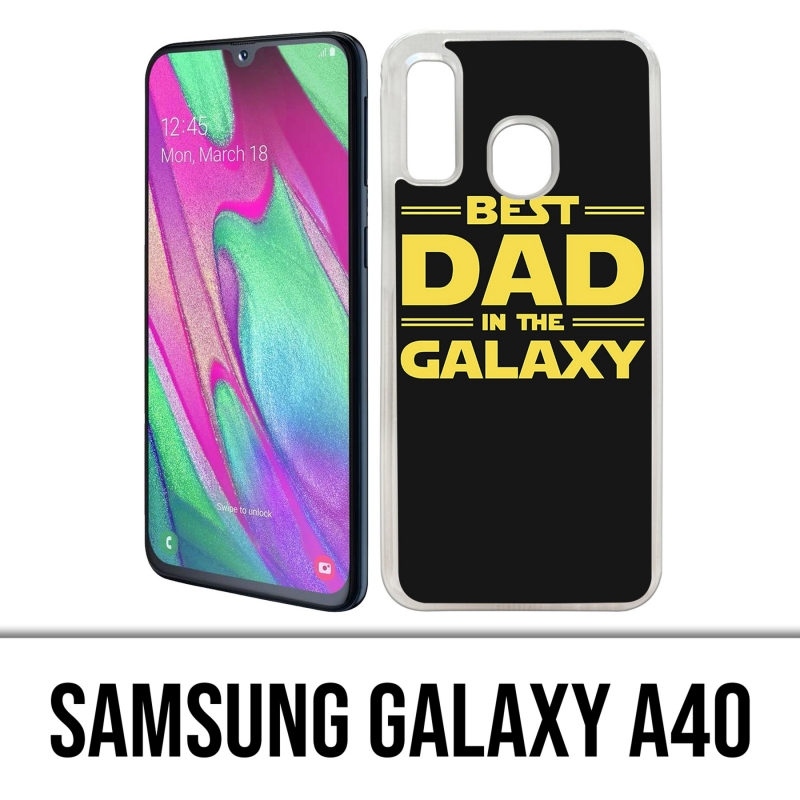 Funda Samsung Galaxy A40 - Star Wars Best Dad In The Galaxy