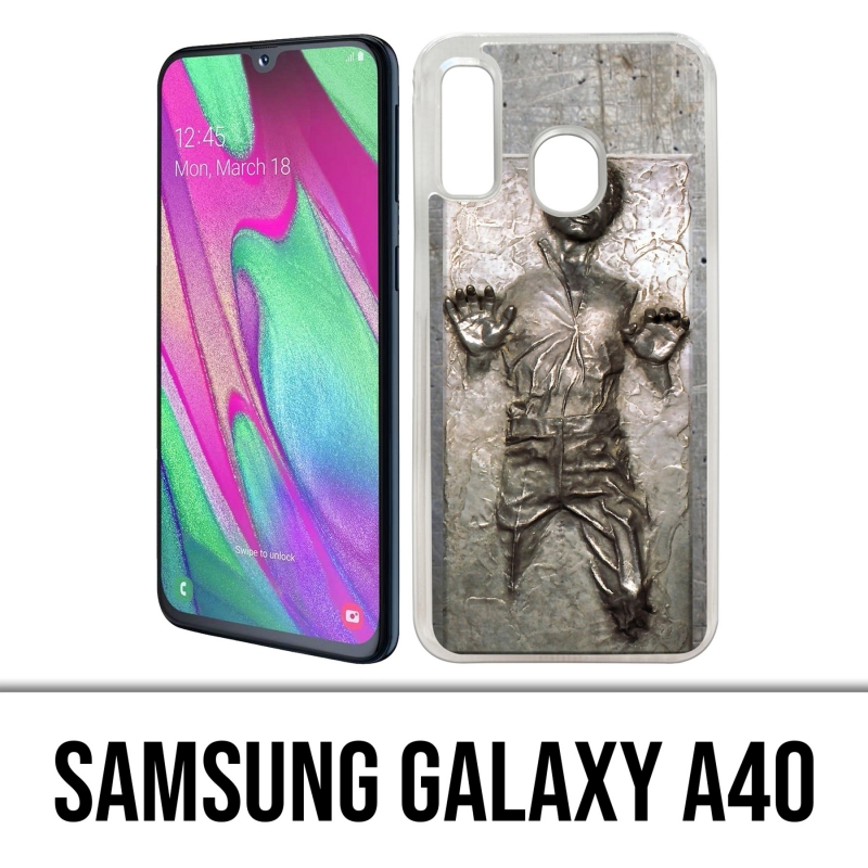 Coque Samsung Galaxy A40 - Star Wars Carbonite 2