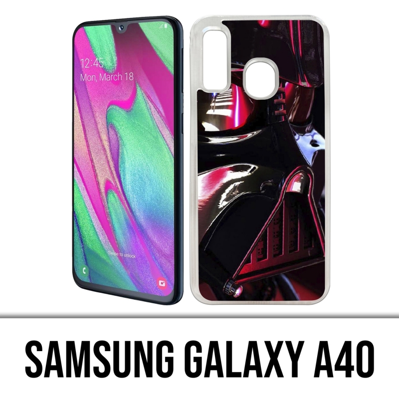 Coque Samsung Galaxy A40 - Star Wars Dark Vador Casque